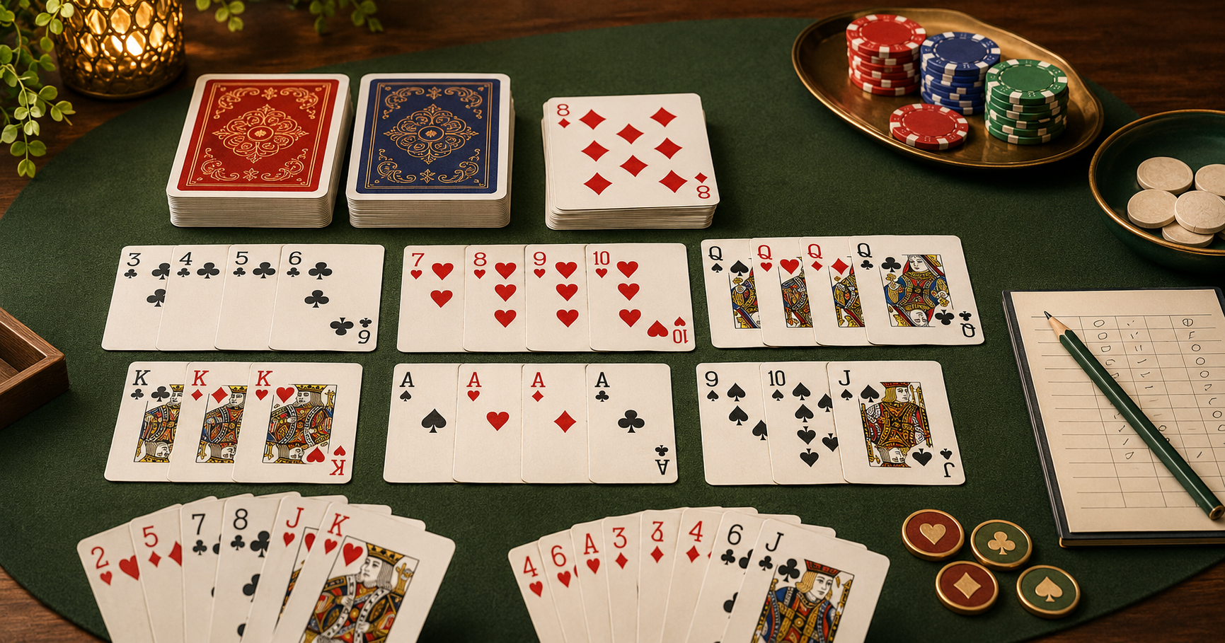 Canasta – regler, poäng och hur man spelar