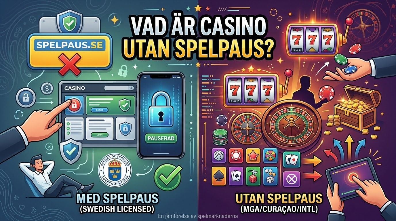 Vad är casino utan Spelpaus?